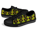 GB-NAT00720-08 Tribes Pattern Native American Low Top Canvas Shoe