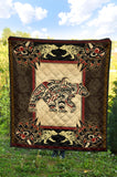 GB-NAT00735  Pattern Tribal Native  Premium Quilt