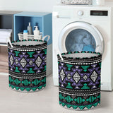 GB-NAT00578 Neon Color Tribal Laundry Basket