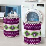 LB0016 Pattern Native American Laundry Basket