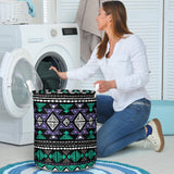 GB-NAT00578 Neon Color Tribal Laundry Basket