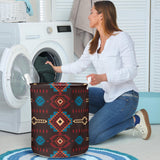 LB0011 Pattern Native American Laundry Basket