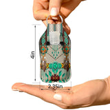 Native Pattern Sanitizer Bottle Keychains SET 14
