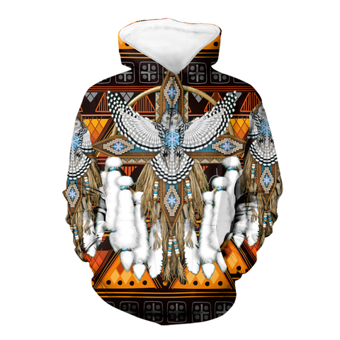 GB-NAT00644 Pattern Mandala Native 3D Hoodie