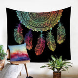 Dreamcatcher Tapestry Wall Hanging Native American Design - ProudThunderbird