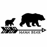 MAMA BEAR Vinyl Motorcycle Car Sticker Mother's Day Gift