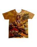 3D Native American Tribal Eagle And Horse All-Over T-Shirt - ProudThunderbird